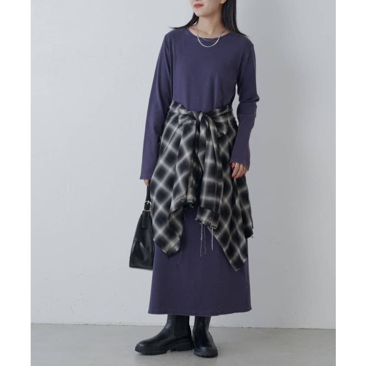 【Lui's】ヴィンテージ加工バックスリットリブOP | PAL GROUP OUTLET | 詳細画像6 