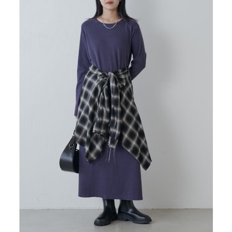 【Lui's】ヴィンテージ加工バックスリットリブOP | PAL GROUP OUTLET | 詳細画像7 