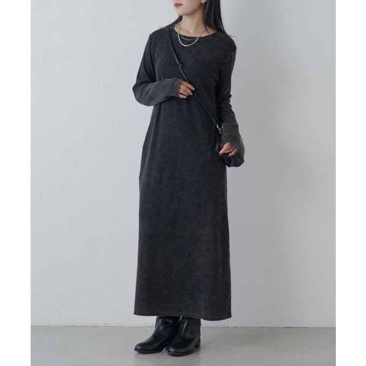 【Lui's】ヴィンテージ加工バックスリットリブOP | PAL GROUP OUTLET | 詳細画像16 