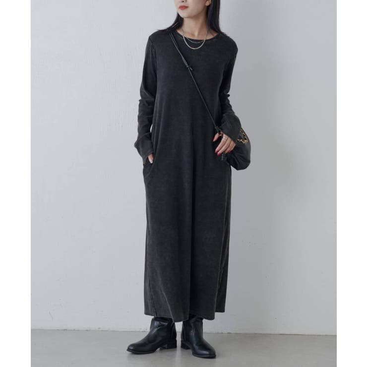 【Lui's】ヴィンテージ加工バックスリットリブOP | PAL GROUP OUTLET | 詳細画像17 