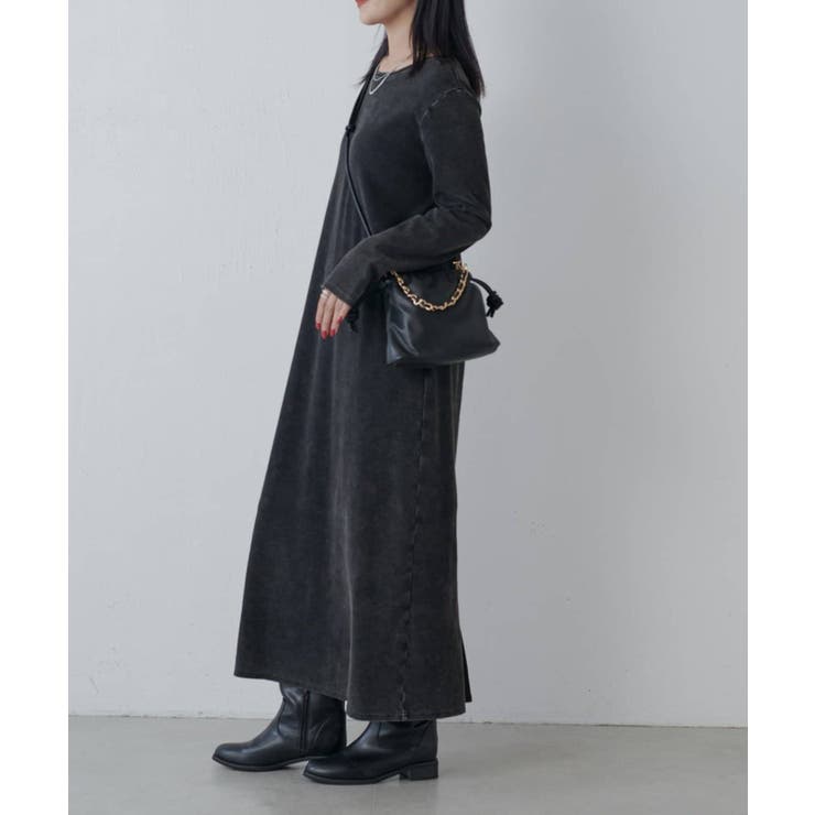 【Lui's】ヴィンテージ加工バックスリットリブOP | PAL GROUP OUTLET | 詳細画像18 