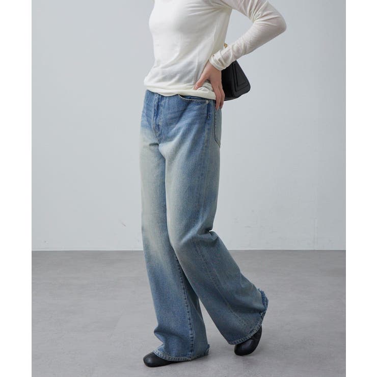 【Lui's】裾ダメージフレアデニム | PAL GROUP OUTLET | 詳細画像7 