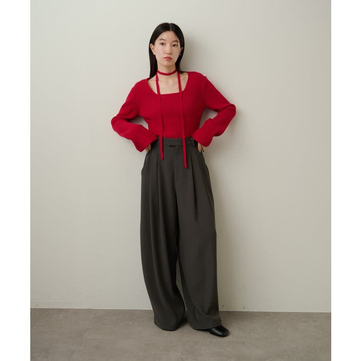 【Omekashi】パンツスカーフセット | PAL GROUP OUTLET | 詳細画像32 