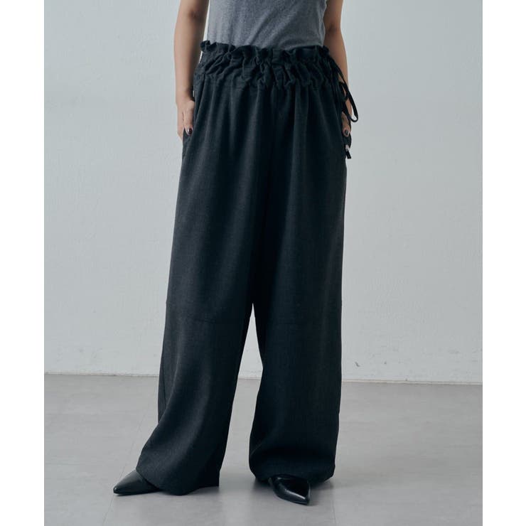 【Lui's】ドロスドデザインワイドイージーパンツ | PAL GROUP OUTLET | 詳細画像3 