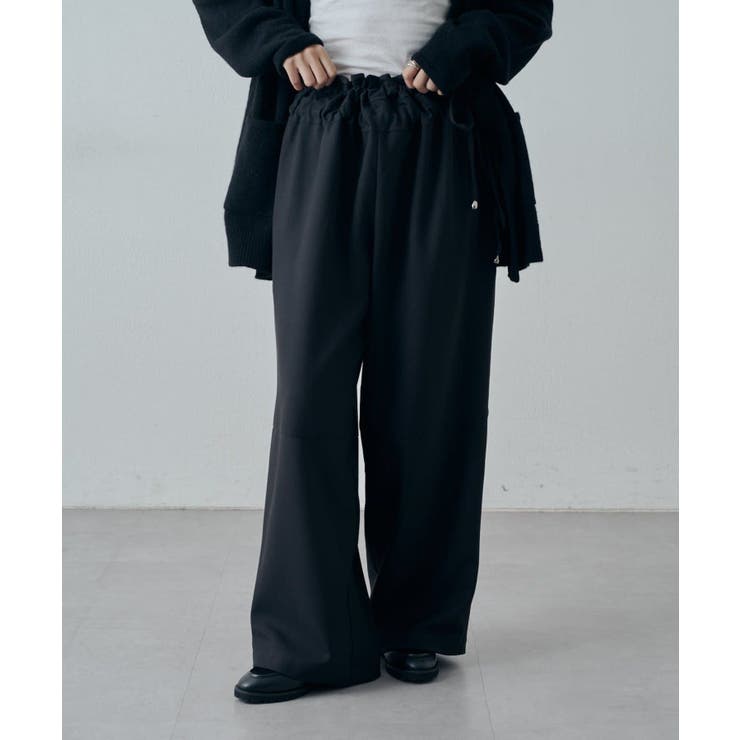 【Lui's】ドロスドデザインワイドイージーパンツ | PAL GROUP OUTLET | 詳細画像9 