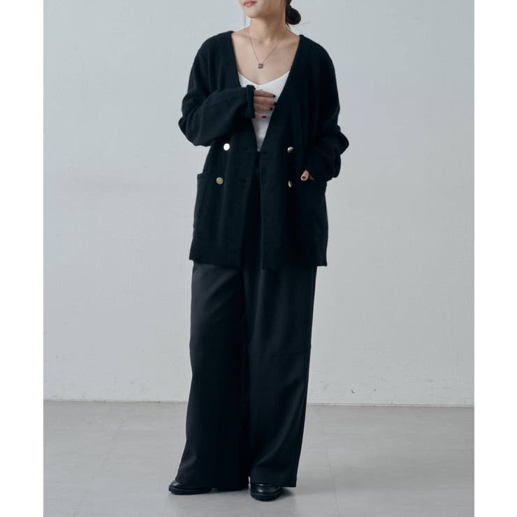 【Lui's】ドロスドデザインワイドイージーパンツ | PAL GROUP OUTLET | 詳細画像12 