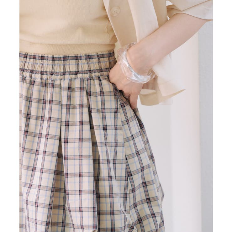 【Kastane】チェックバルーンスカート | PAL GROUP OUTLET | 詳細画像10 