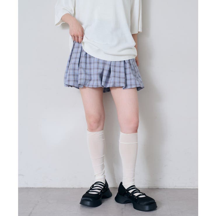【Kastane】チェックバルーンスカート | PAL GROUP OUTLET | 詳細画像12 