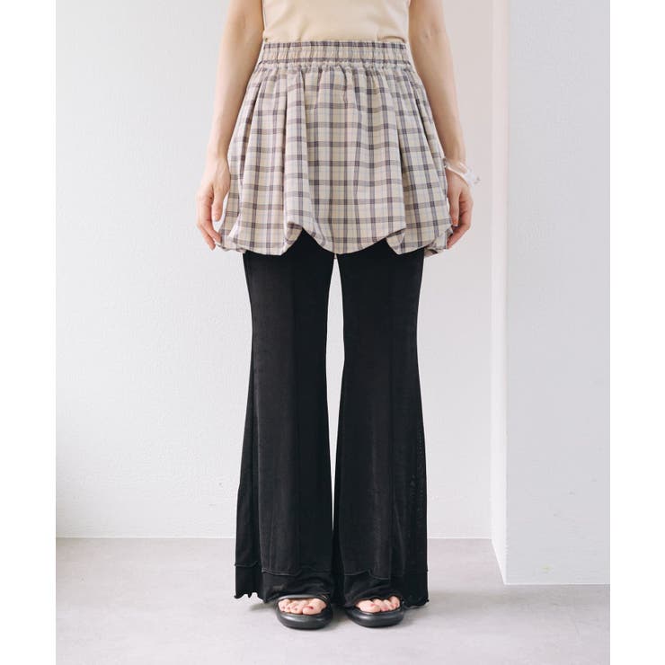 【Kastane】チェックバルーンスカート | PAL GROUP OUTLET | 詳細画像6 