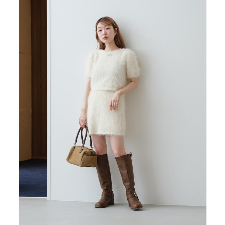 【Kastane】シャギーミニスカート | PAL GROUP OUTLET | 詳細画像7 