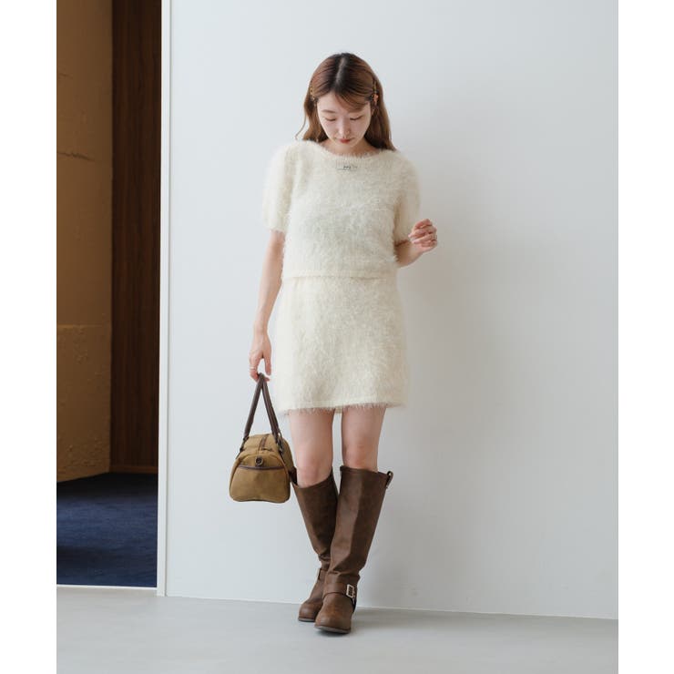 【Kastane】シャギーミニスカート | PAL GROUP OUTLET | 詳細画像8 