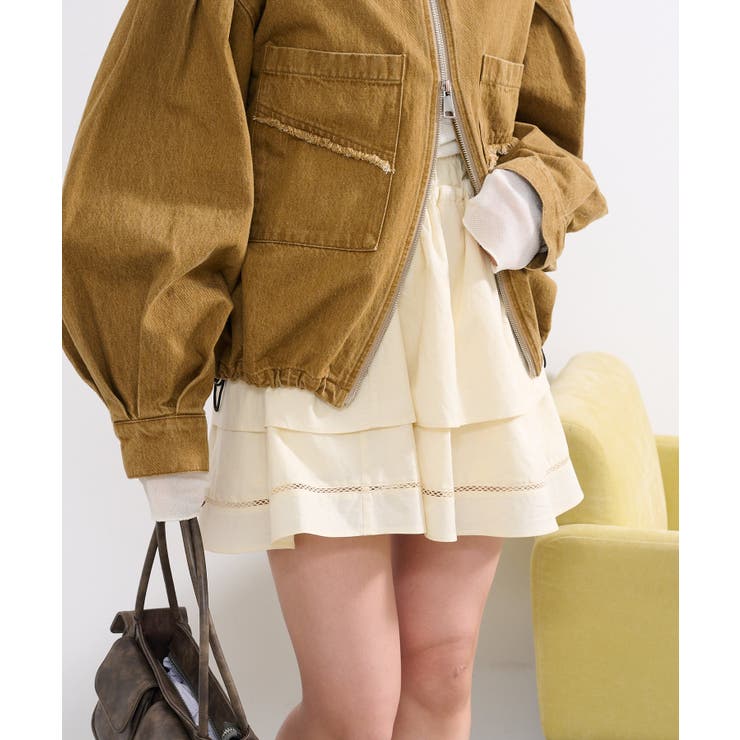 【Kastane】コットンフリルミニスカート | PAL GROUP OUTLET | 詳細画像16 