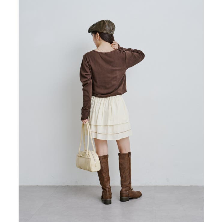 【Kastane】コットンフリルミニスカート | PAL GROUP OUTLET | 詳細画像8 