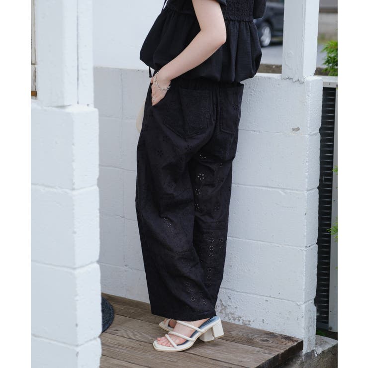 【Kastane】コットンレースパッチワークパンツ | PAL GROUP OUTLET | 詳細画像11 