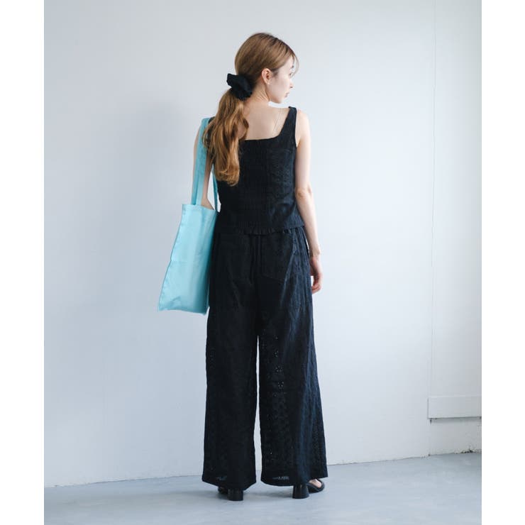 【Kastane】コットンレースパッチワークパンツ | PAL GROUP OUTLET | 詳細画像17 