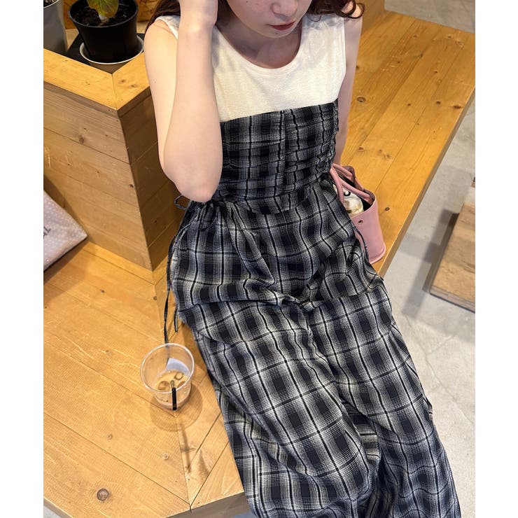 【Kastane】aoki 2piece カットアウトサロペット | PAL GROUP OUTLET | 詳細画像12 