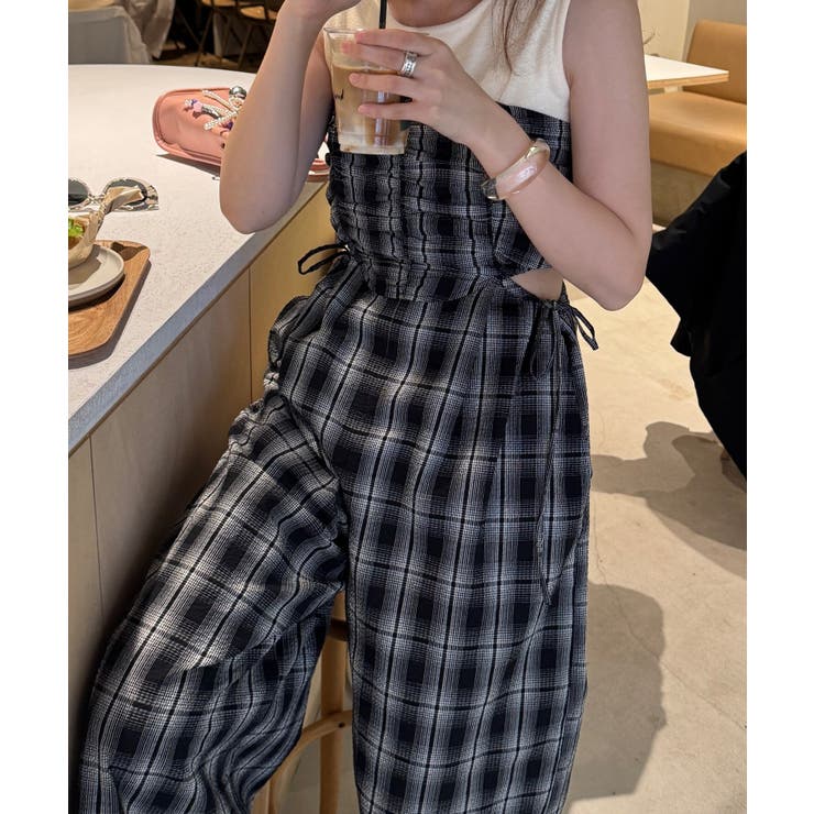 【Kastane】aoki 2piece カットアウトサロペット | PAL GROUP OUTLET | 詳細画像13 