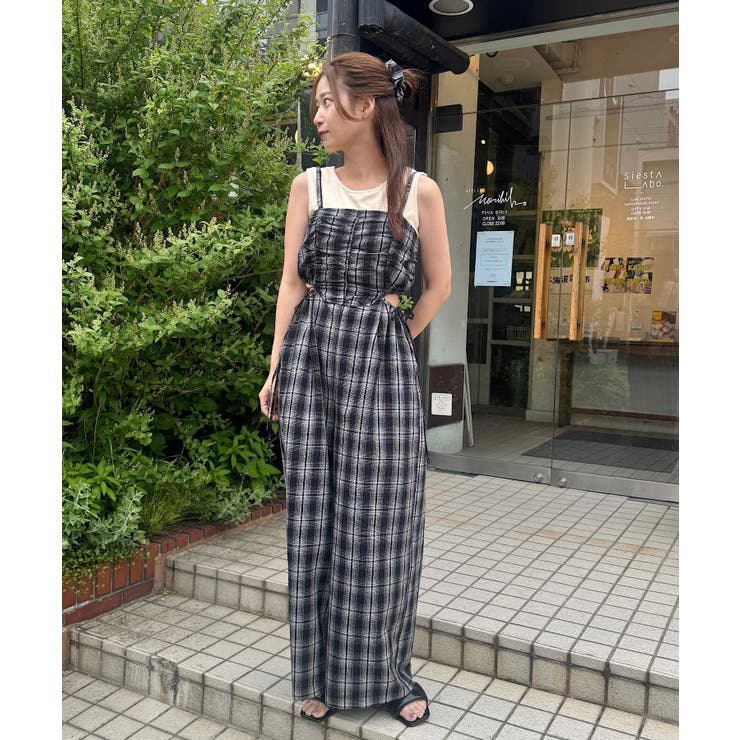 【Kastane】aoki 2piece カットアウトサロペット | PAL GROUP OUTLET | 詳細画像14 