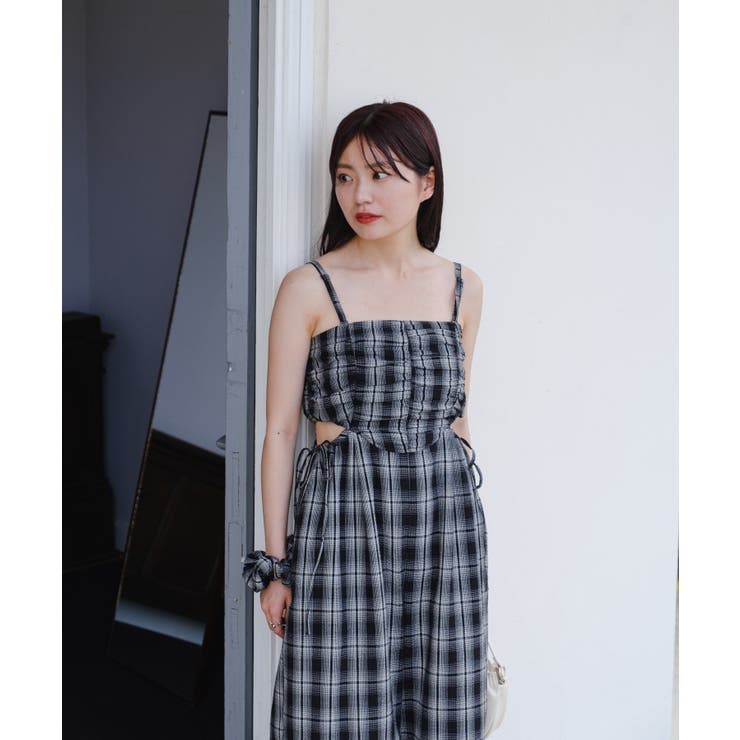 【Kastane】aoki 2piece カットアウトサロペット | PAL GROUP OUTLET | 詳細画像1 