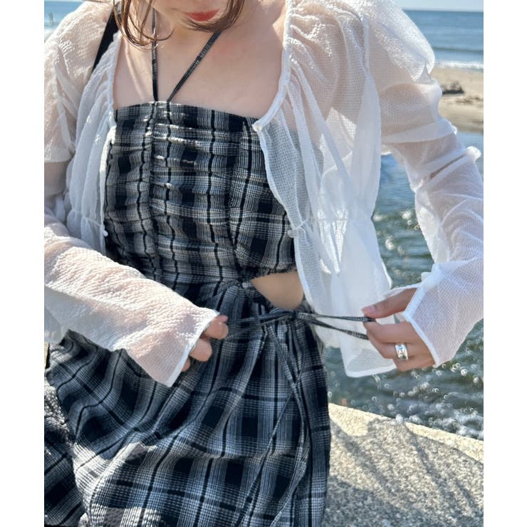 【Kastane】aoki 2piece カットアウトサロペット | PAL GROUP OUTLET | 詳細画像35 