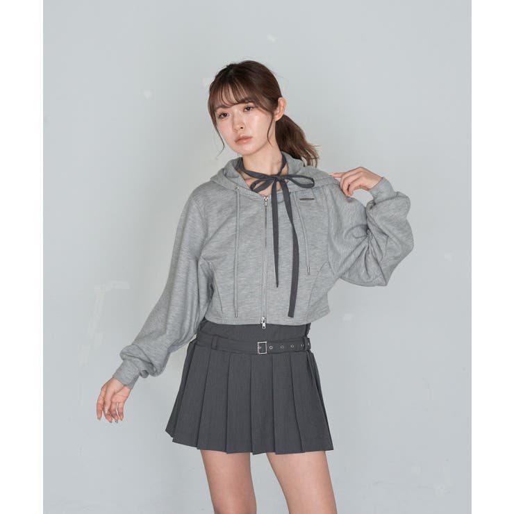 【RAY CASSIN】釦デザインプリーツキャミミニOP | PAL GROUP OUTLET | 詳細画像32 