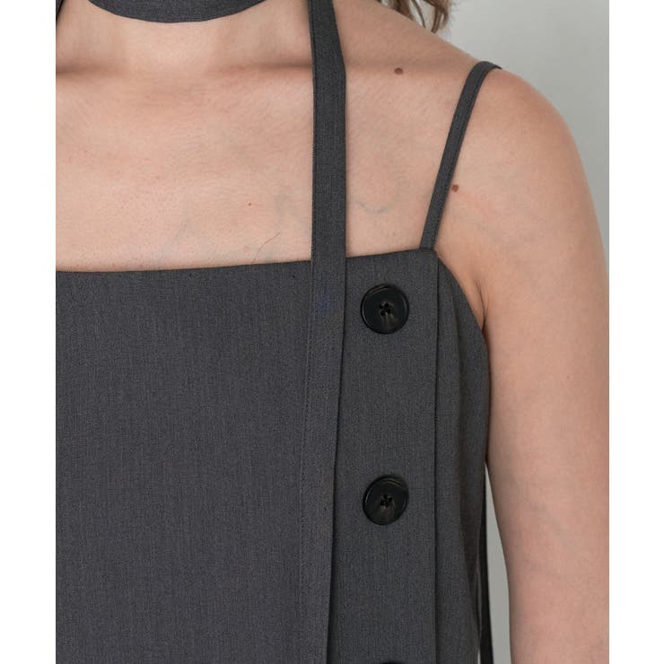 【RAY CASSIN】釦デザインプリーツキャミミニOP | PAL GROUP OUTLET | 詳細画像44 