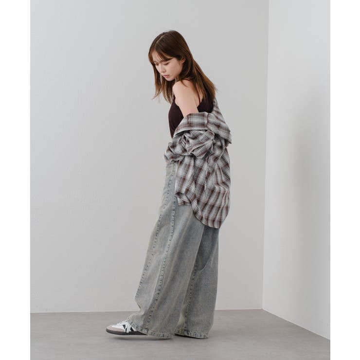 【RAY CASSIN】レースロゴパット付レイヤードタンク | PAL GROUP OUTLET | 詳細画像14 