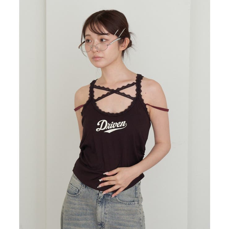 【RAY CASSIN】レースロゴパット付レイヤードタンク | PAL GROUP OUTLET | 詳細画像26 