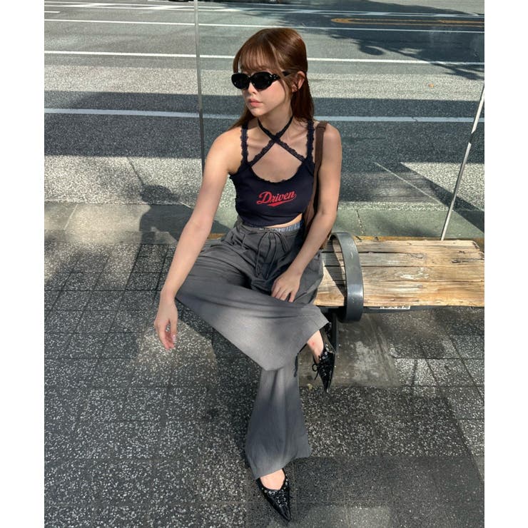 【RAY CASSIN】レースロゴパット付レイヤードタンク | PAL GROUP OUTLET | 詳細画像33 