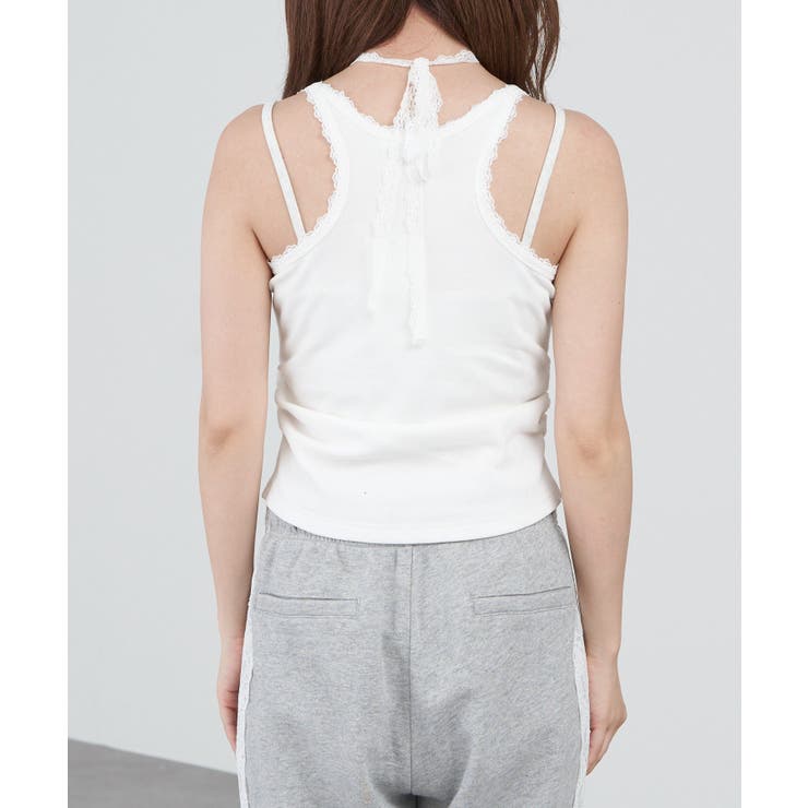 【RAY CASSIN】パット付レースロゴレイヤードタンク | PAL GROUP OUTLET | 詳細画像42 