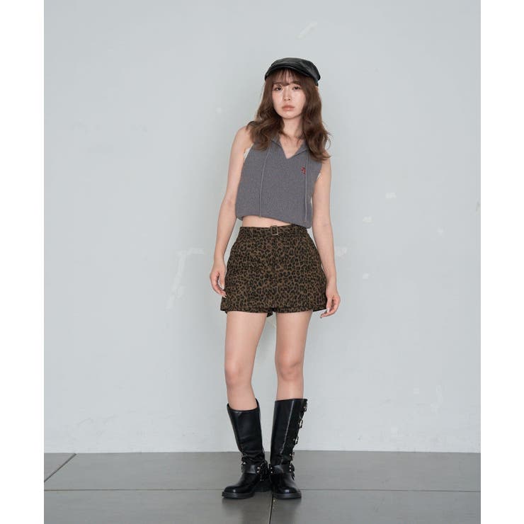 【RAY CASSIN】デカベルト付マイクロミニスカパン | PAL GROUP OUTLET | 詳細画像34 