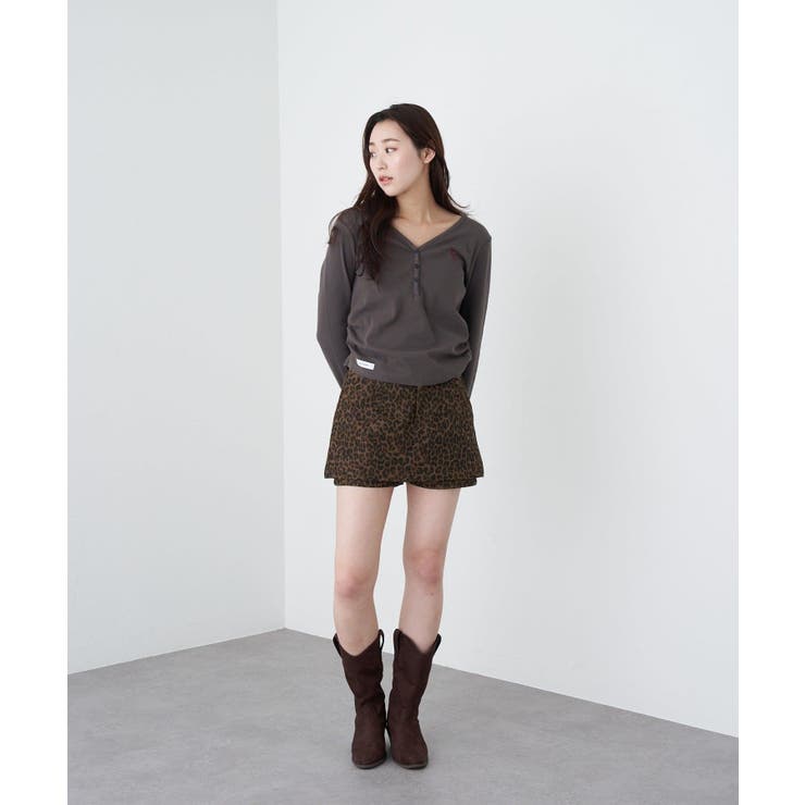 【RAY CASSIN】デカベルト付マイクロミニスカパン | PAL GROUP OUTLET | 詳細画像3 