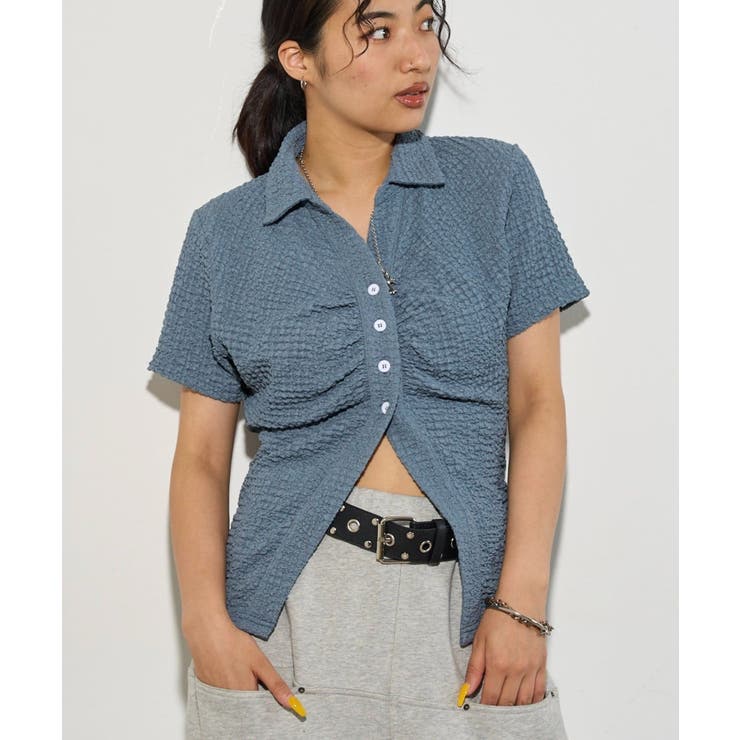 【WHO'S WHO gallery】ポコポコギャザーシャツ | PAL GROUP OUTLET | 詳細画像14 