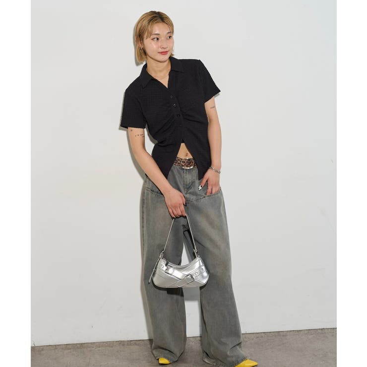 【WHO'S WHO gallery】ポコポコギャザーシャツ | PAL GROUP OUTLET | 詳細画像32 