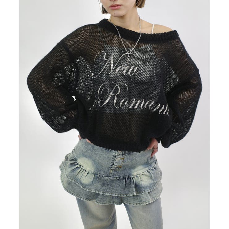 BLK | 【WHO'S WHO gallery】シアーロゴトップス | PAL GROUP OUTLET