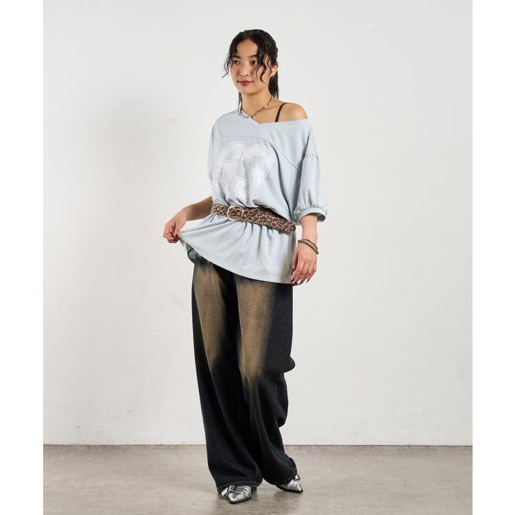 【WHO'S WHO gallery】ナンバリングチュニックT | PAL GROUP OUTLET | 詳細画像16 