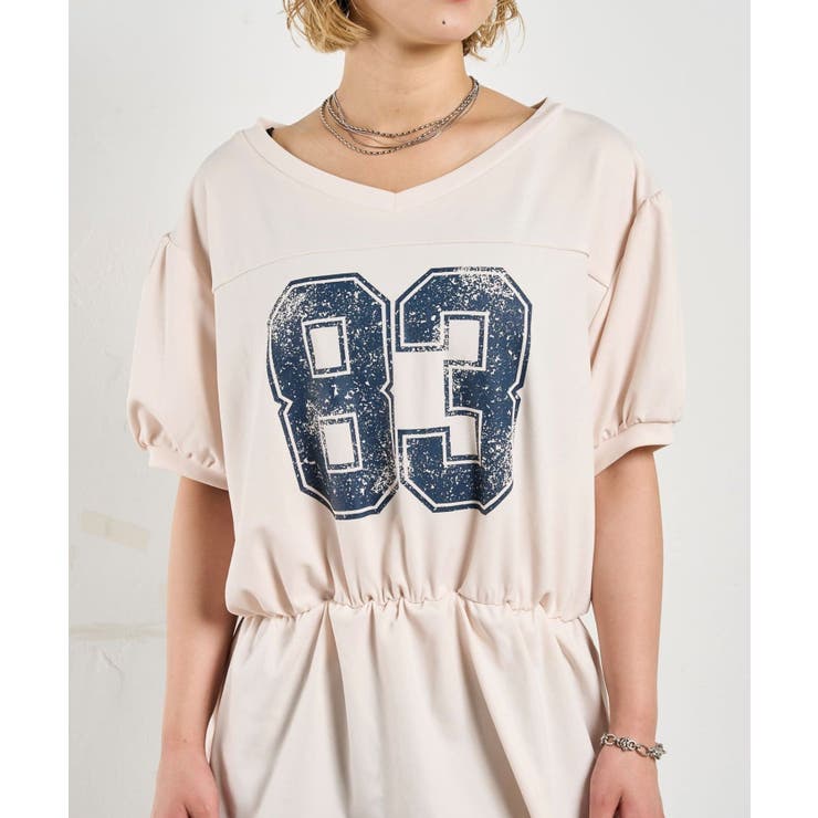 【WHO'S WHO gallery】ナンバリングチュニックT | PAL GROUP OUTLET | 詳細画像7 