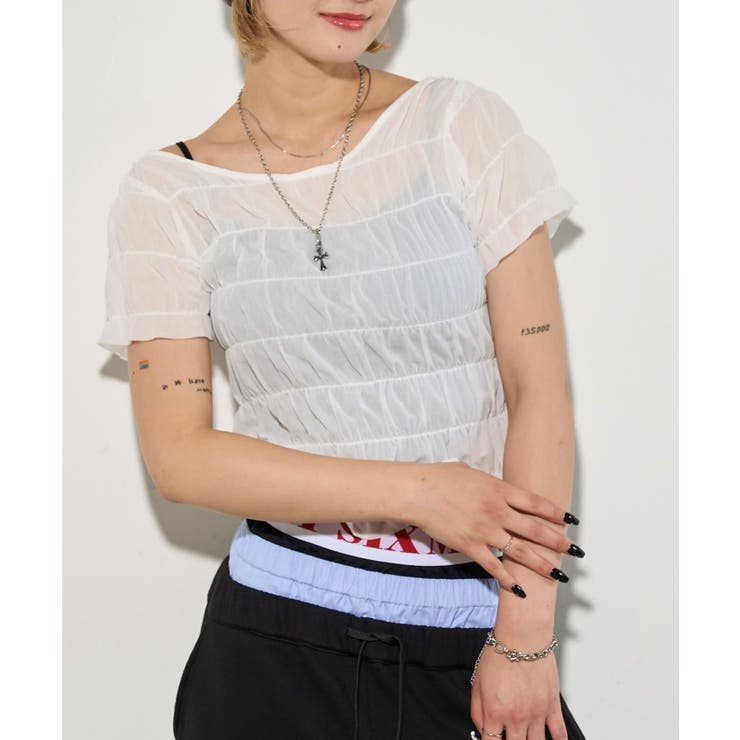 【WHO'S WHO gallery】シアーシャーリングTEE | PAL GROUP OUTLET | 詳細画像9 