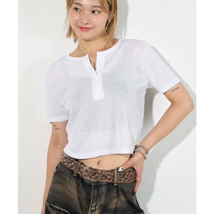 【WHO'S WHO gallery】シアーヘンリーTEE | PAL GROUP OUTLET | 詳細画像1 