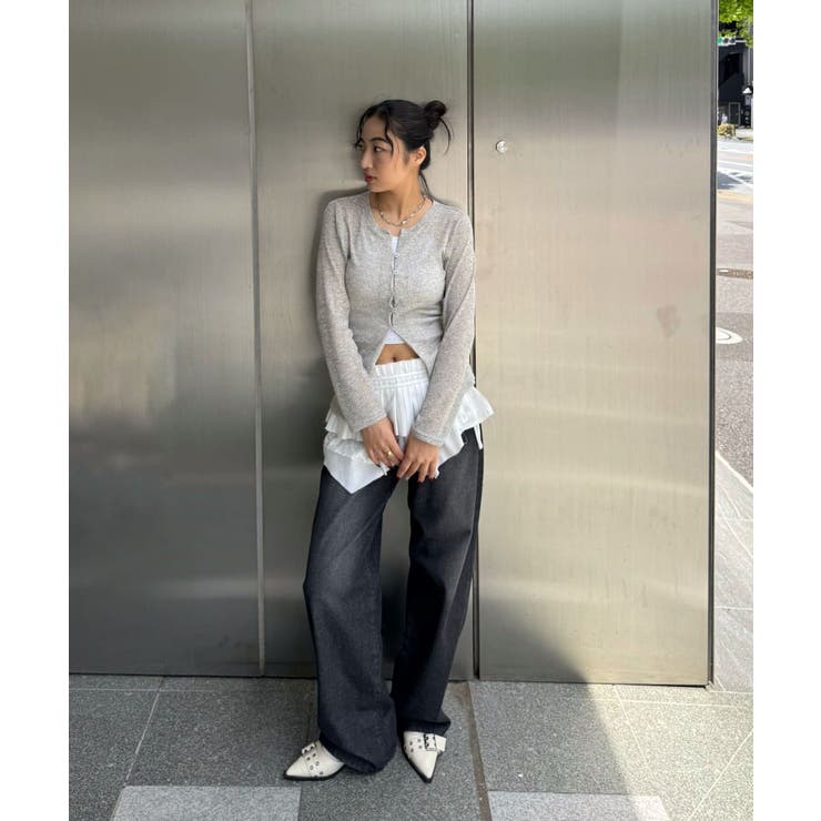 【WHO'S WHO gallery】シアーナローカーディガン | PAL GROUP OUTLET | 詳細画像19 