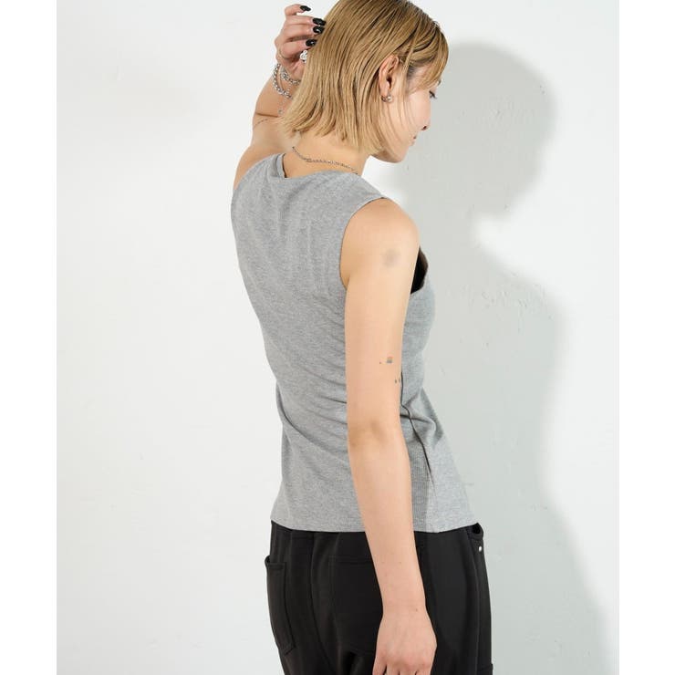 【WHO'S WHO gallery】スリットリブノースリーブ | PAL GROUP OUTLET | 詳細画像17 