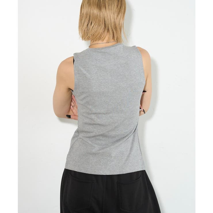 【WHO'S WHO gallery】スリットリブノースリーブ | PAL GROUP OUTLET | 詳細画像18 