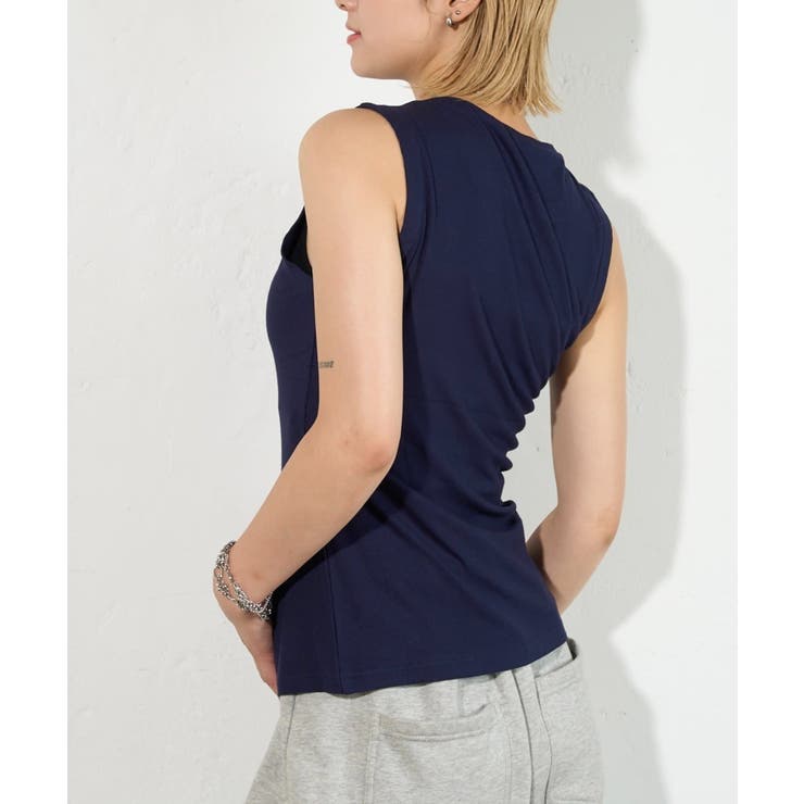 【WHO'S WHO gallery】スリットリブノースリーブ | PAL GROUP OUTLET | 詳細画像30 