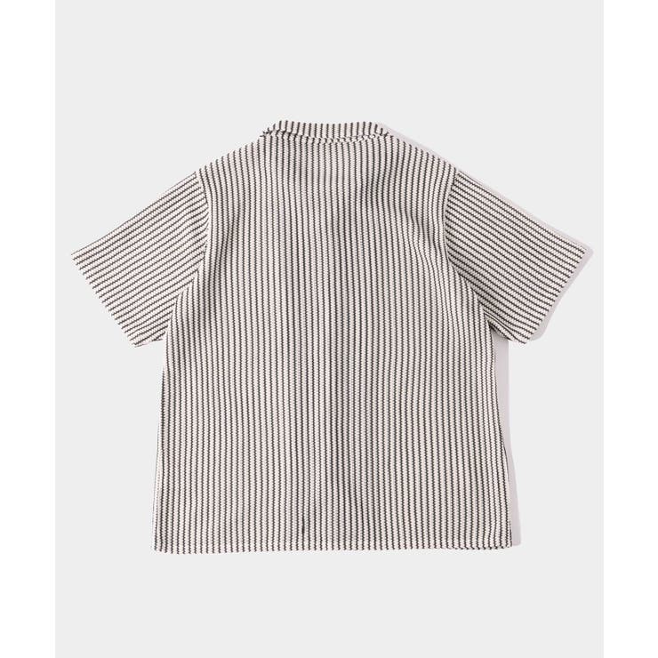 【WHO'S WHO gallery】KOOKYNストライプニットシャツ | PAL GROUP OUTLET | 詳細画像9 