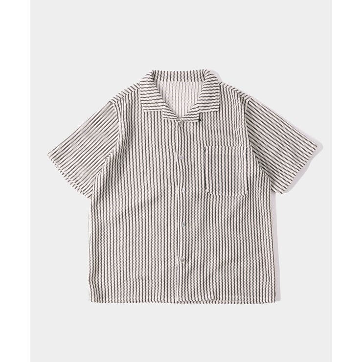 【WHO'S WHO gallery】KOOKYNストライプニットシャツ | PAL GROUP OUTLET | 詳細画像8 