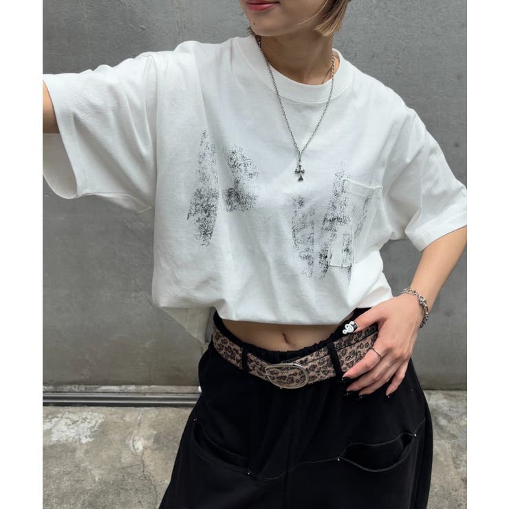 【WHO'S WHO gallery】PWステンシルプリントポケT | PAL GROUP OUTLET | 詳細画像3 