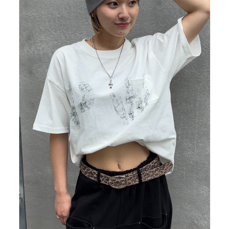 【WHO'S WHO gallery】PWステンシルプリントポケT | PAL GROUP OUTLET | 詳細画像4 