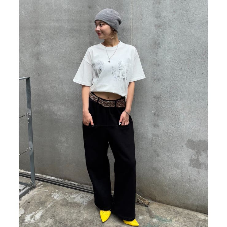 【WHO'S WHO gallery】PWステンシルプリントポケT | PAL GROUP OUTLET | 詳細画像5 