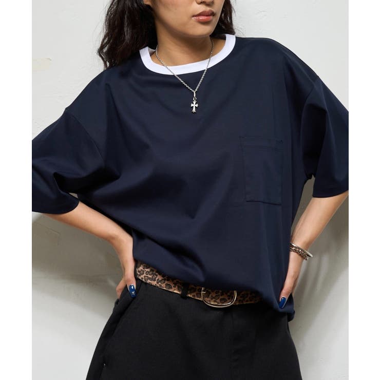 NVY | 【WHO'S WHO gallery】BLESSYOU リンガーTEE | PAL GROUP OUTLET