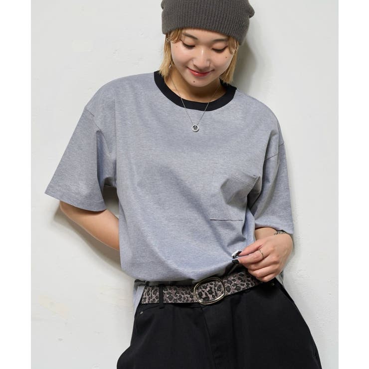 GRY | 【WHO'S WHO gallery】BLESSYOU リンガーTEE | PAL GROUP OUTLET